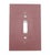 Traditional Beveled Mirror Single Gang Toggle Switch Wall Plate For Sale - Image 3 of 3