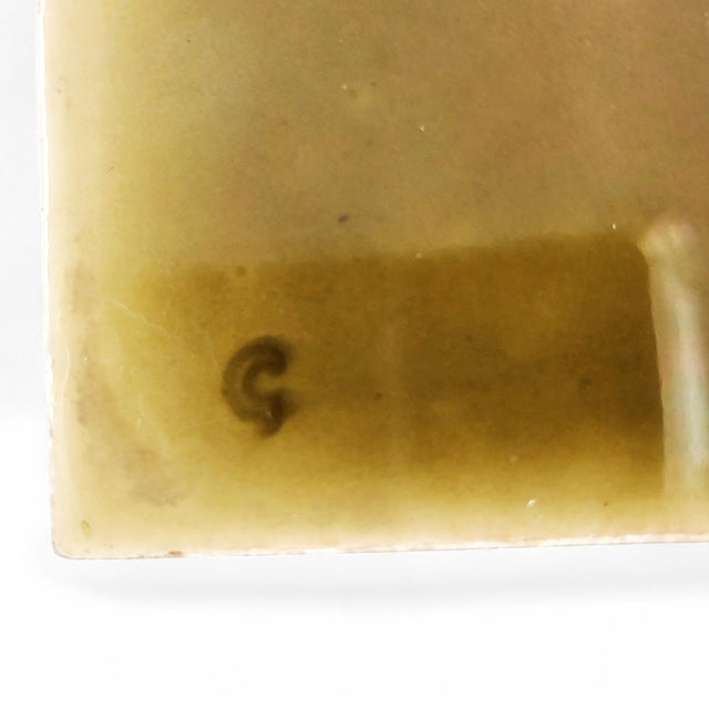 Victorian Figural Tile by Sherwin & Cotton, 1890 For Sale - Image 6 of 11