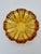 Orange Large Vintage Pressed Glass Bowl, 1960s For Sale - Image 8 of 10