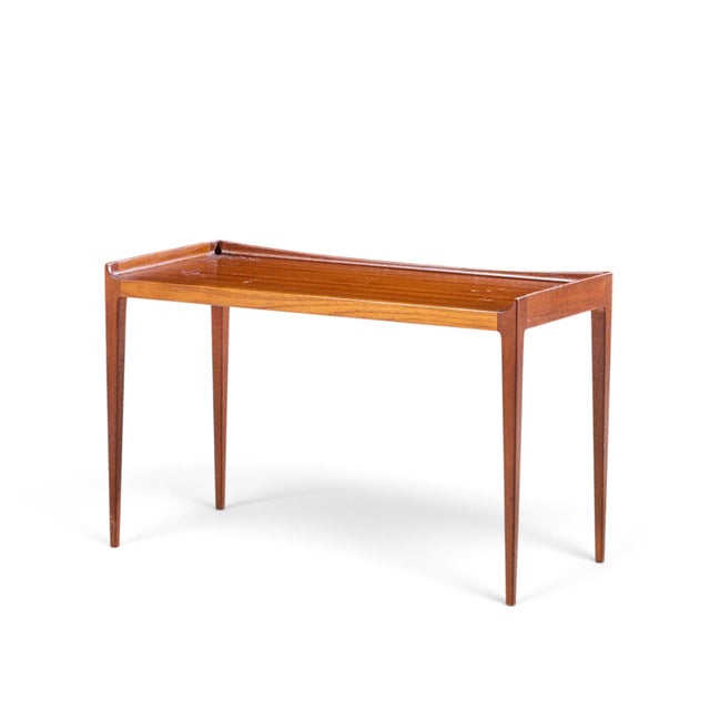 Mid-Century Modern Kurt Østervig for Jason Møbler Mid Century Danish Teak Side End Table For Sale - Image 3 of 10