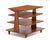 Wood Mid Century Magazine Tree Table After Edward Wormley for Dunbar Four Shelves Unmarked For Sale - Image 7 of 12