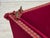 Red Danish 2-Seater Drop Arm Spanish Sofa in Red Furniture Velour, 1970s For Sale - Image 8 of 18