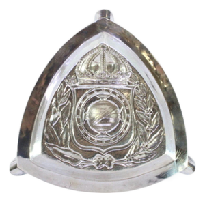 Silver Ashtray with Floral Motifs