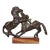 Dominik Albinski Polish Modernist Prancing Horses Bronze Expressionist Art Sculpture For Sale