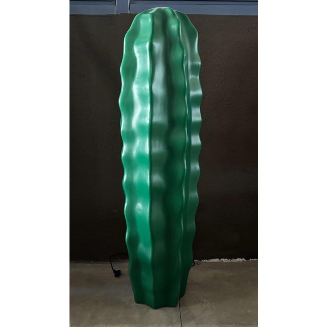 Green Large Sucu Cactus Floor Lamp by Art Nowo for Flötotto, 1980s For Sale - Image 8 of 8