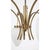Mid-Century Modern 1950s Stilnovo Elegant Five-Arm Brass Chandelier With Frosted Glass Drops For Sale - Image 3 of 7