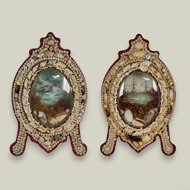 Antique British Colonial Sailors Valentine For Sale - Image 10 of 12