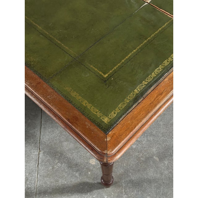 Late 19th Century 19th Century English Library Table For Sale - Image 5 of 10