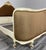 Vintage French Shabby Chic Upholstered King Size Bed Frame For Sale - Image 9 of 14