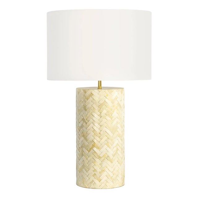 Regina Andrew Trellis Bone Table Lamp For Sale