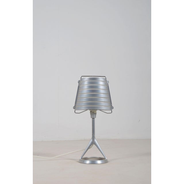 Silver Cleto Table Lamp by Roberto Favaretto for Lucente, 1980s For Sale - Image 8 of 8