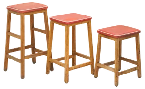 Progressive Modern Stools, Set of 3