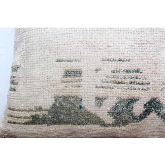 1960s Turkish Decorative Pillow Cover - 19.5"x19.5" For Sale - Image 5 of 13