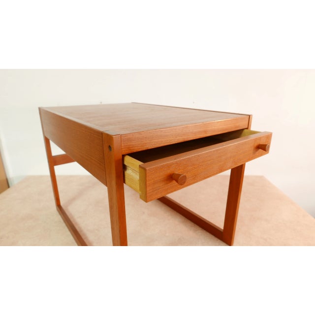 Danish Teak Side Table from Aksel Kjersgaard, 1970s For Sale - Image 6 of 11