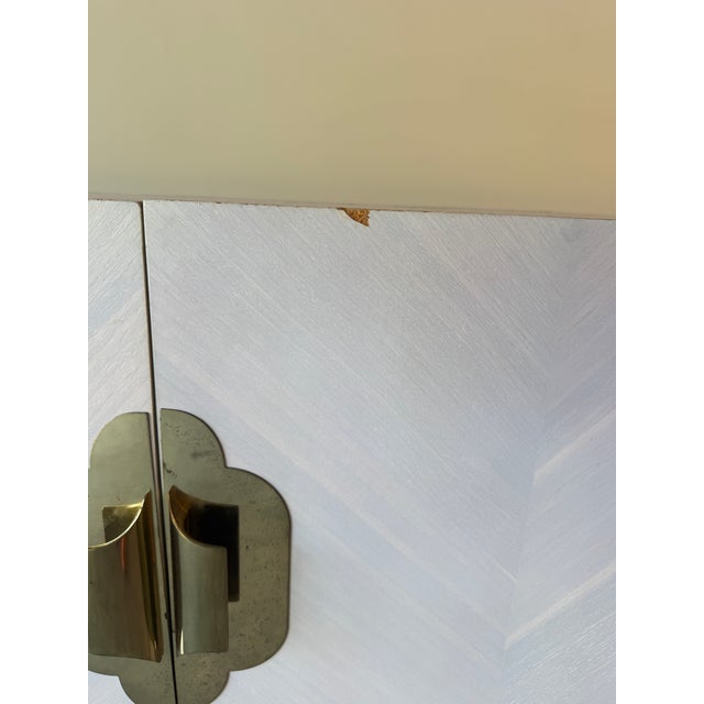 Vintage Post Modern Herringbone Credenza by Ello For Sale - Image 12 of 12