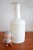 ''Gulvase'' the vase in bottle shape was designed ca.1965 Brauer for the Danish glass manufacturer Holmegaard by the...