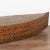 Brown Rustic Vintage Decorative Model Boat With Holes for Fishing or Large Creel, Circa 1940 For Sale - Image 8 of 11