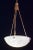 Great Size Superb Art Deco White Albaster Chandelier, 1930s For Sale - Image 11 of 15