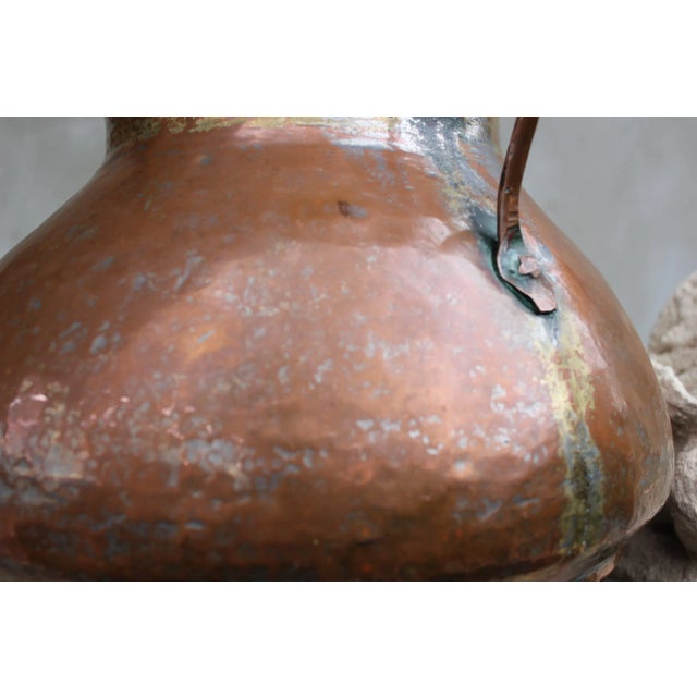 Copper Large Vintage Copper Cauldron, 1920s For Sale - Image 8 of 10