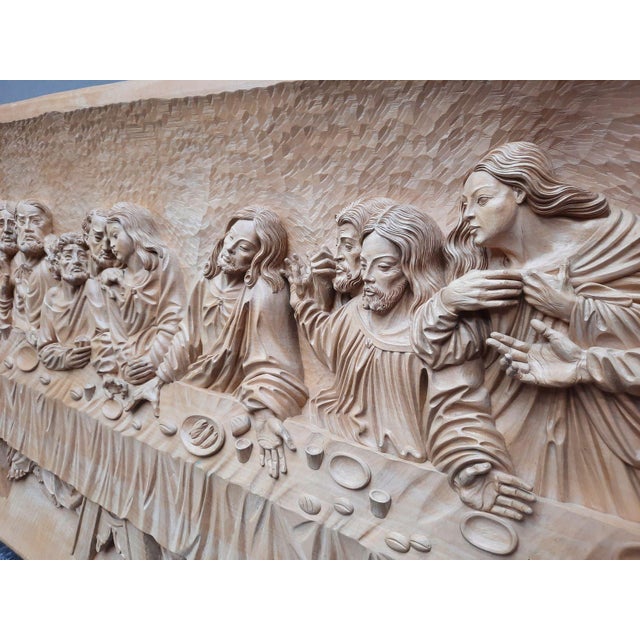 Handcrafted Signed Wall Sculpture by Emrich Mussner, 1976 For Sale - Image 13 of 18