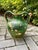 19th Century French Green-GLazed Terracotta Water Jug With Double Handles For Sale - Image 11 of 12