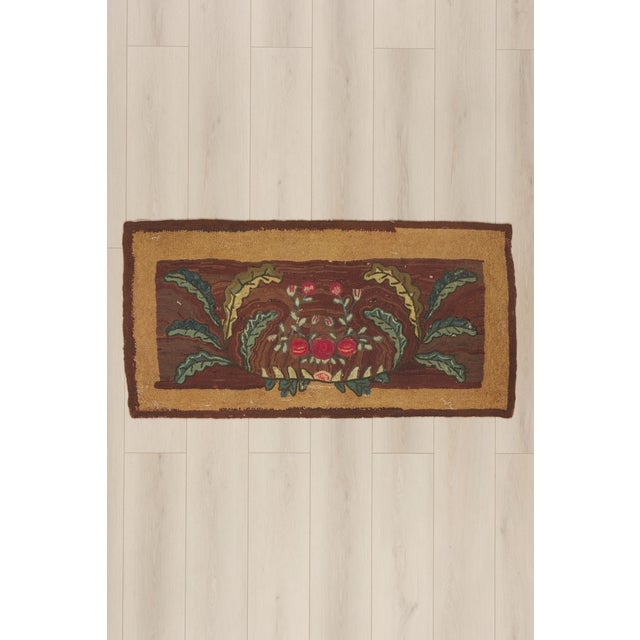 Antique American Hooked Rug, 02'07 X 04'10 For Sale - Image 10 of 10