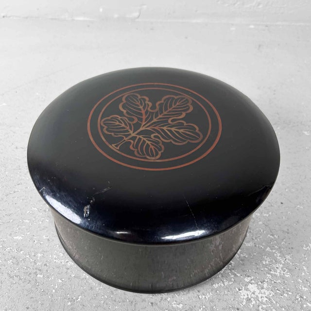 Japanese Urushi Chabako Tea Storage Box, 1920s For Sale - Image 18 of 18
