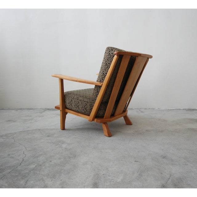 1950s Early Mid Century Craftsman Style Lounge Chair For Sale - Image 5 of 9