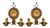 1930s Large Spanish Revival Wall Sconces - a Pair For Sale
