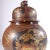 Brown Antique Arita Lacquered Porcelain Vase For Sale - Image 8 of 11