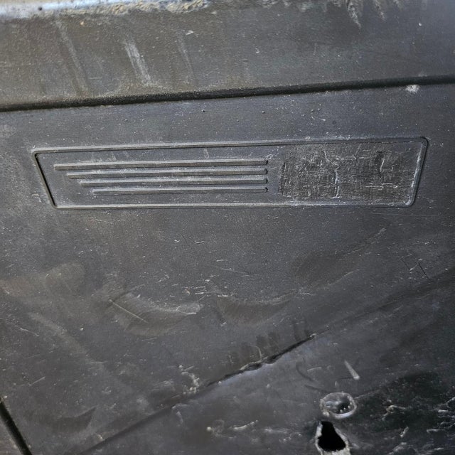 1970s Vintage Mid Century Modern Hand Lounge Chair For Sale - Image 12 of 13