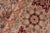 1990s Shabby Chic Floral Pak-Persian Gray/Red Wool Rug - 8'2'' X 10'4'' For Sale - Image 5 of 9