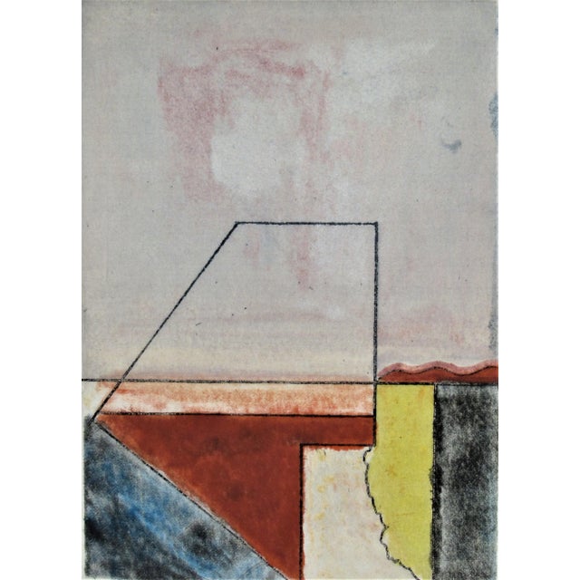 Artist: Richard Attilio Moquin (American, born 1934) Title: Untitled #I Year: 1992 Medium: Monotype Paper: B.F.K Rives...