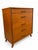 1950s Mainline by Hooker MCM Solid Cherry Bedroom Set "Manhattan Group" Line, 2 Pieces For Sale In Boston - Image 6 of 18