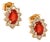 Natural Sapphire Diamond Stud Earrings 14k Gold 0.80 TCW Certified For Sale