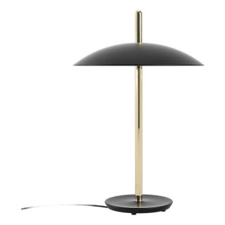 Signal Table Lamp / Desk Light, Black & Brass, by Souda, Modern, Minimal, Desk Light For Sale