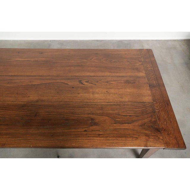 Antique French Oak Table, 1800s For Sale - Image 9 of 16
