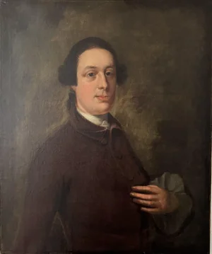 Portrait of an English Gentleman, 1740-1780, Oil on Canvas