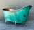 Vintage Patinated Copper Tub For Sale - Image 11 of 12