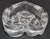 Heart Shaped Heavy Molded Fine Crystal Small Bowl For Sale - Image 12 of 12