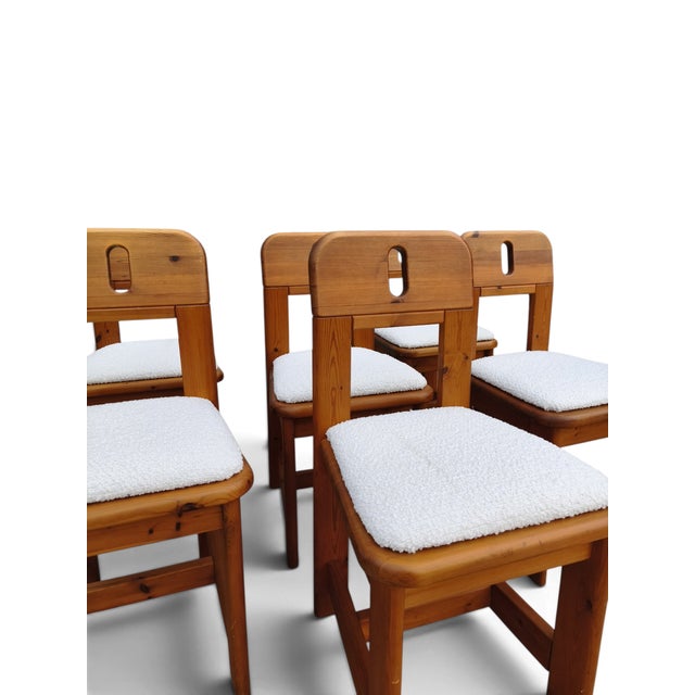 2000 - 2009 Teak Dining Chairs from WASA, Set of 6 For Sale - Image 5 of 10