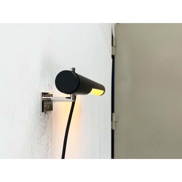 Mid-Century Modern German Minimalist Wall Lamp attributed to Egon Eiermann for Beisl, 1960s For Sale - Image 11 of 18