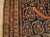 1900s Navy Paisley Tribal Antique Persian Afshar Saddle Rug 3'2" X 3'4" Knotted Wool Carpet For Sale - Image 10 of 12
