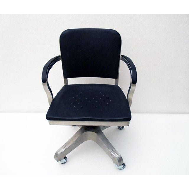 1930s Office Armchair by Gio Ponti for Montecatini Milano, 1938 For Sale - Image 5 of 13