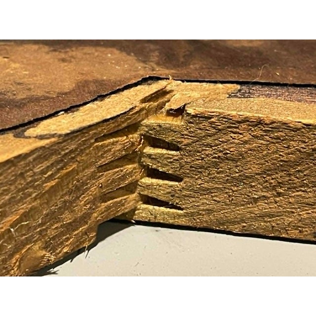 Antique Baroque Style Mirror For Sale - Image 10 of 13