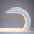 This sculptural arc shaped table lamp was designed by the french designer georges frydman. A minimalistic design of a...