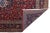 Persian Rosette Designed Persian Kashan Wool Rug in Red From the 1950s For Sale - Image 3 of 9