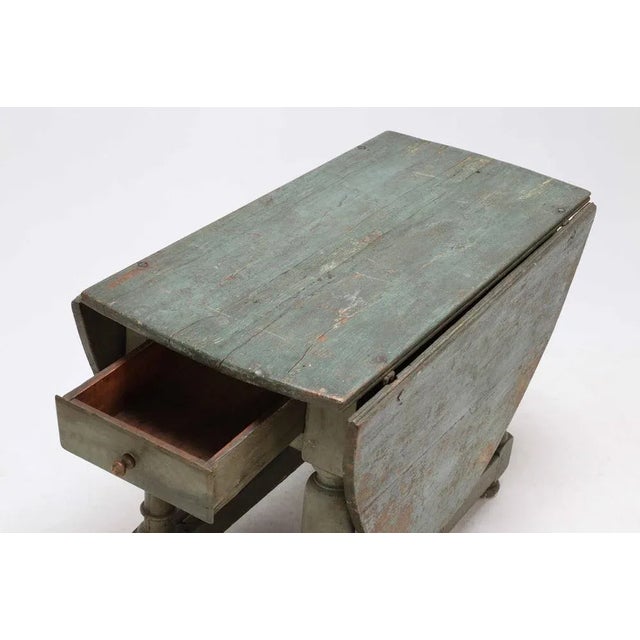 Swedish Baroque Folding Table For Sale - Image 4 of 6