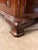 Mid-20th Century Chippendale Style Mahogany Partners Executive Desk With Embossed Leather Top, Circa 1950s For Sale - Image 16 of 18