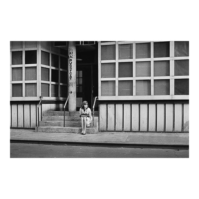 Peter Emanuel Goldman, Photograph from Vintage Negative NYC 1960s Photo Peter Goldman Greenwich Village, c.1960s For Sale